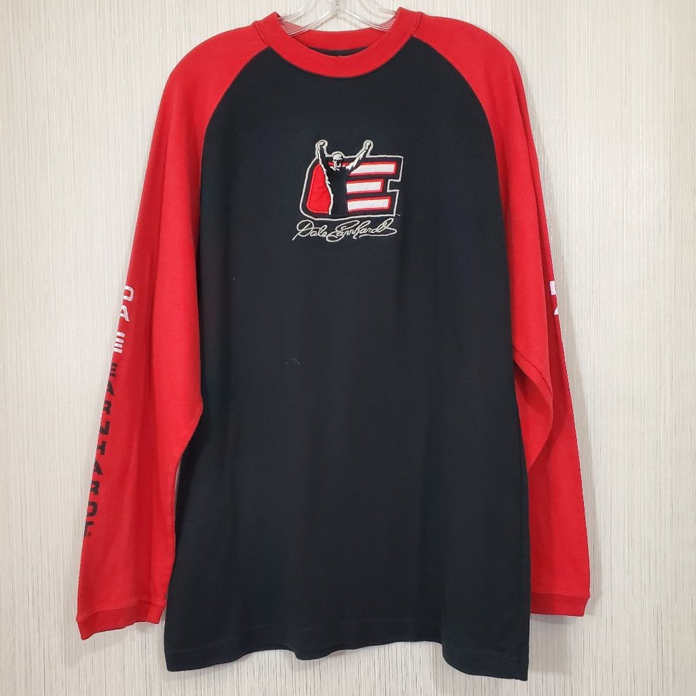 Winner's Circle Vintage Dale Earnhardt waffle knit long sleeve‎ thermal s…
